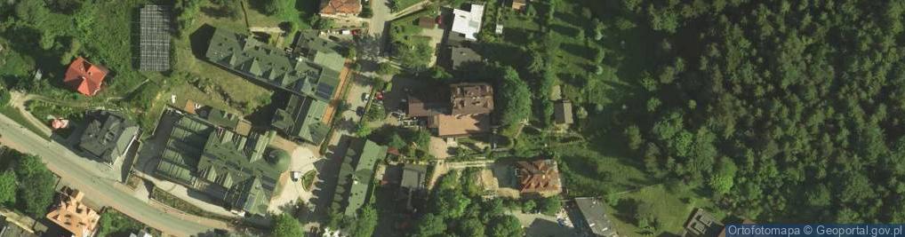 Zdjęcie satelitarne Ośrodek Szkoleniowo-Wypoczynkowy Pan Tadeusz
