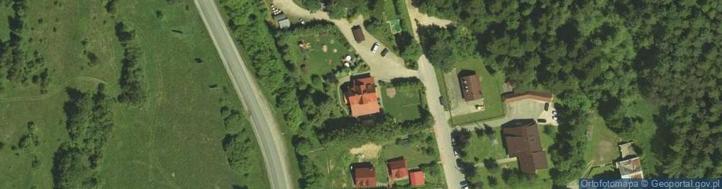 Zdjęcie satelitarne Ośrodek Wypoczynkowy PROMETÓWKA