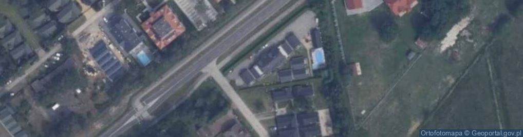 Zdjęcie satelitarne Ośrodek Wypoczynkowy Słońce