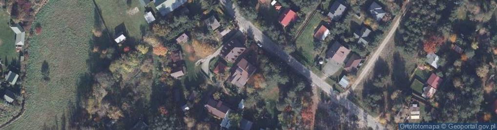 Zdjęcie satelitarne Ośrodek Wypoczynkowy Zacisze