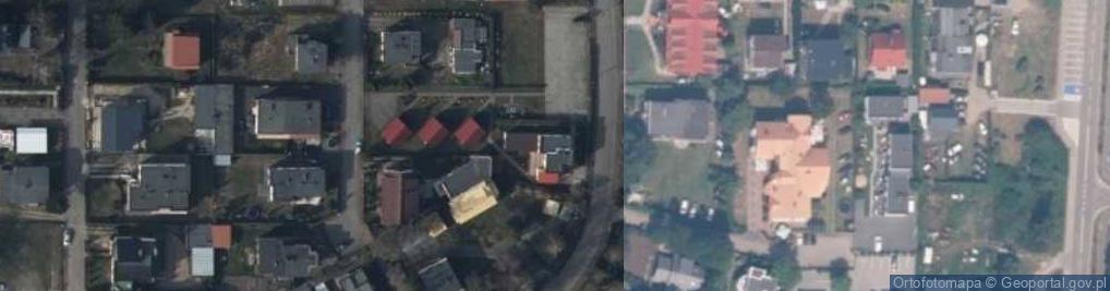 Zdjęcie satelitarne Topola