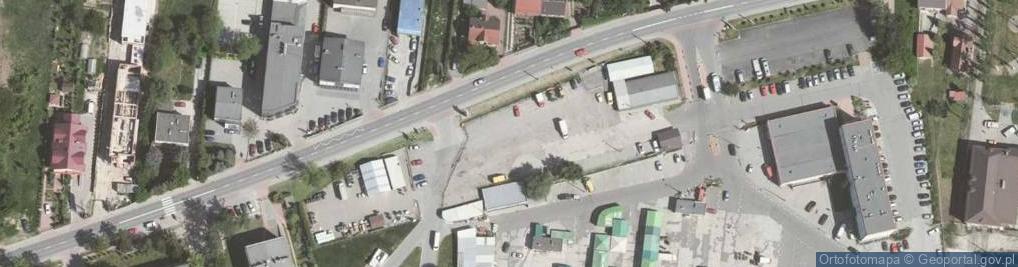 Zdjęcie satelitarne Parking Giełda Balicka P+R