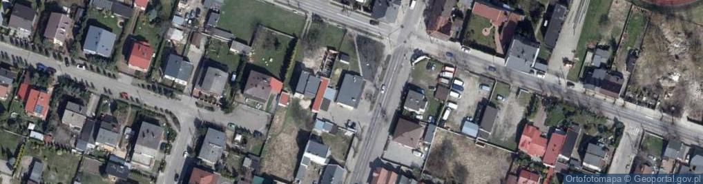 Zdjęcie satelitarne Paczkomat InPost ALL02N
