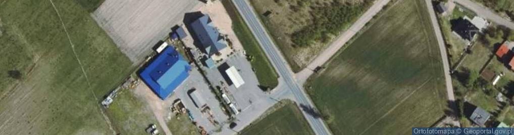 Zdjęcie satelitarne Paczkomat InPost ANO01M