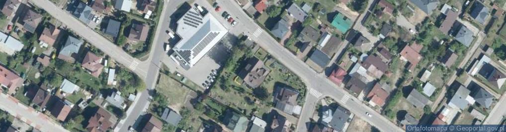 Zdjęcie satelitarne Paczkomat InPost AUG02A