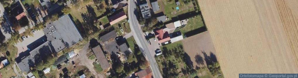 Zdjęcie satelitarne Paczkomat InPost BAH01M