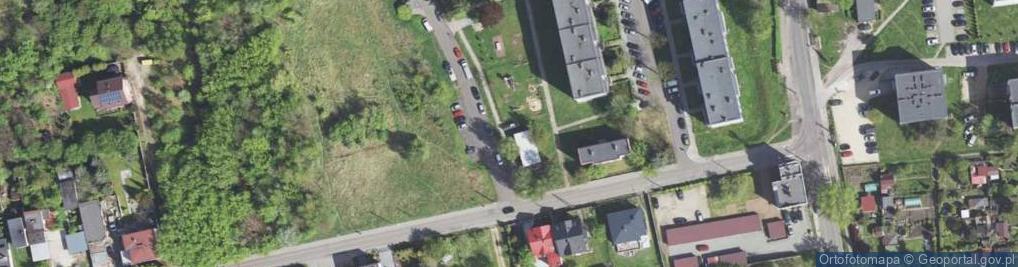 Zdjęcie satelitarne Paczkomat InPost BED01APP