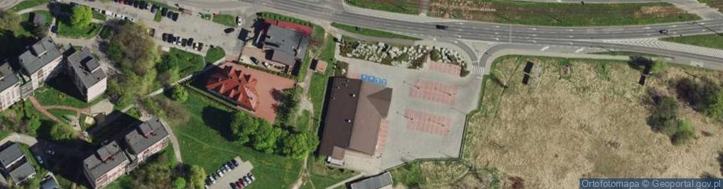 Zdjęcie satelitarne Paczkomat InPost BED06M