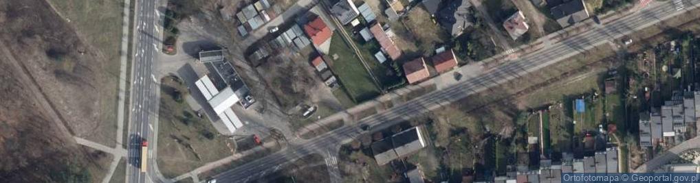 Zdjęcie satelitarne Paczkomat InPost BEL14M