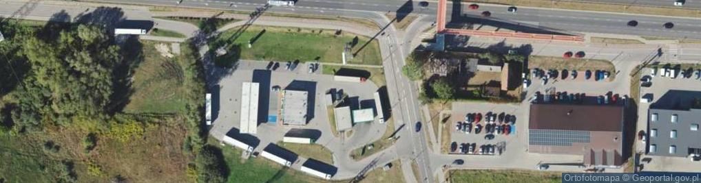 Zdjęcie satelitarne Paczkomat InPost BIA10A