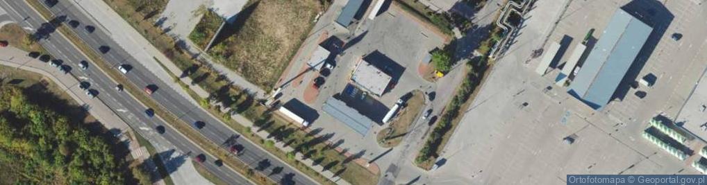 Zdjęcie satelitarne Paczkomat InPost BIA11A