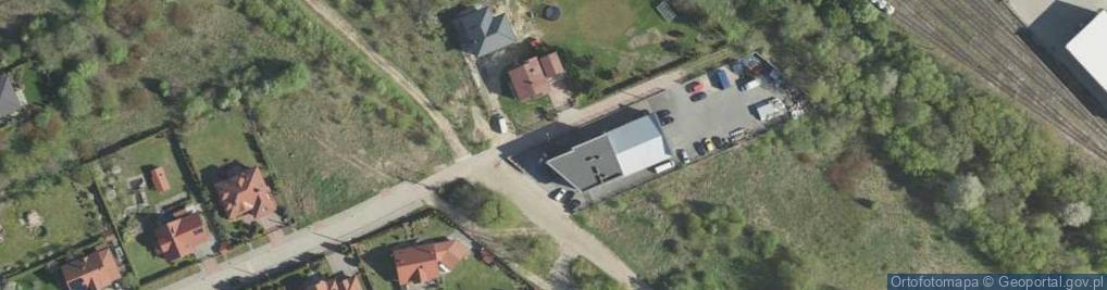 Zdjęcie satelitarne Paczkomat InPost BIA122M