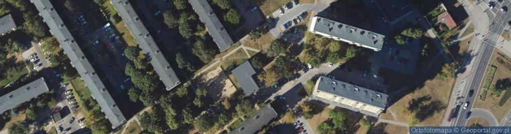 Zdjęcie satelitarne Paczkomat InPost BIA57M