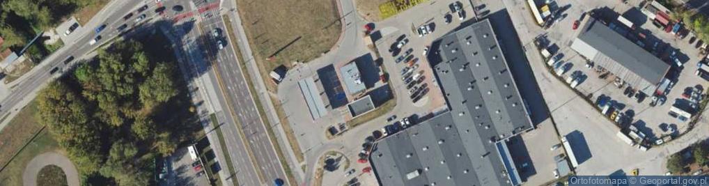 Zdjęcie satelitarne Paczkomat InPost BIA66M