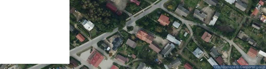 Zdjęcie satelitarne Paczkomat InPost BONK01BAPP