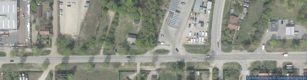 Zdjęcie satelitarne Paczkomat InPost BPD01BAPP