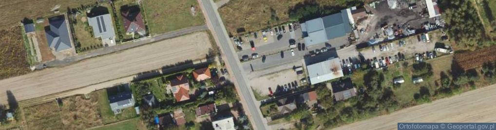 Zdjęcie satelitarne Paczkomat InPost BPO01BAPP