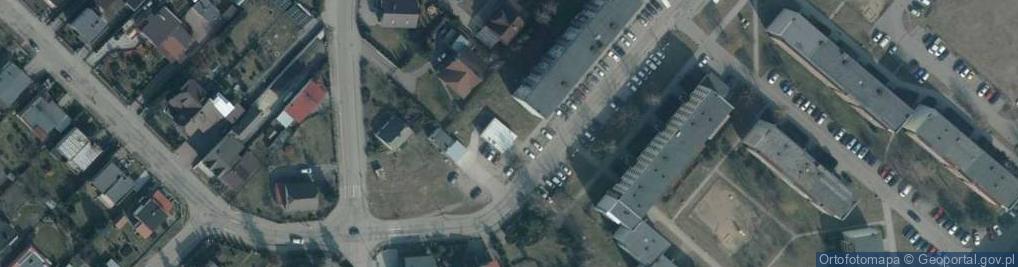 Zdjęcie satelitarne Paczkomat InPost BRD01BAPP