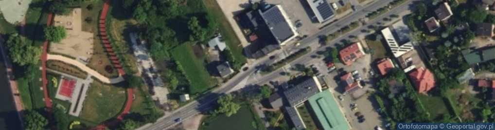 Zdjęcie satelitarne Paczkomat InPost BRK02M