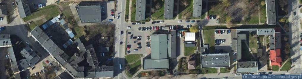 Zdjęcie satelitarne Paczkomat InPost BRN04M