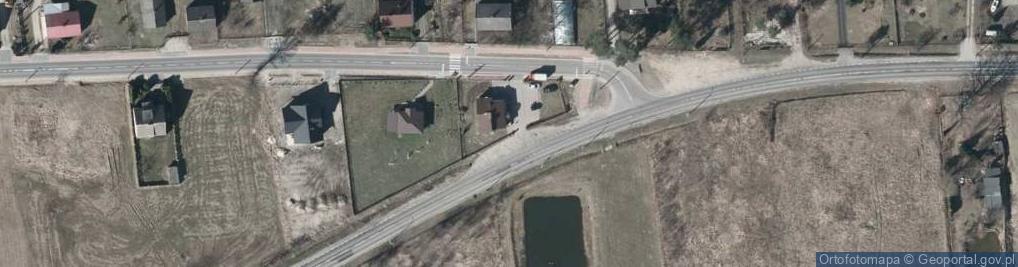 Zdjęcie satelitarne Paczkomat InPost BRSZ01BAPP