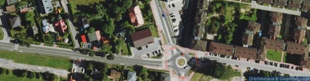 Zdjęcie satelitarne Paczkomat InPost BRW05M