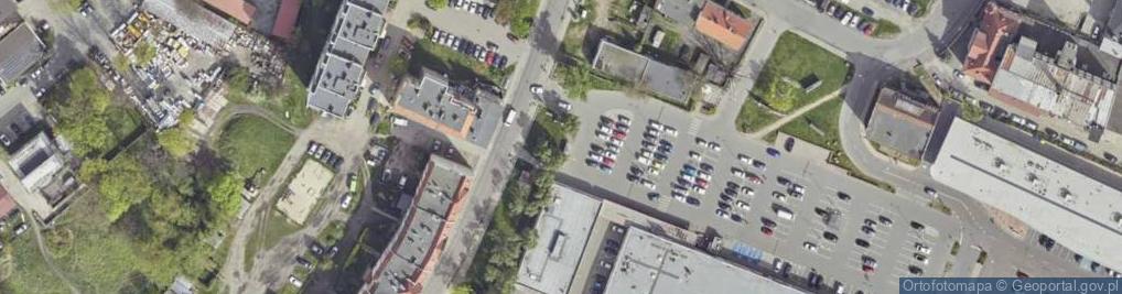 Zdjęcie satelitarne Paczkomat InPost BRZ02A