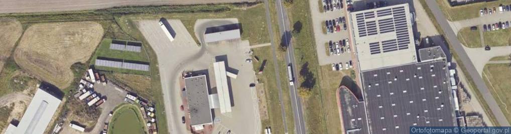 Zdjęcie satelitarne Paczkomat InPost BRZN01BAPP