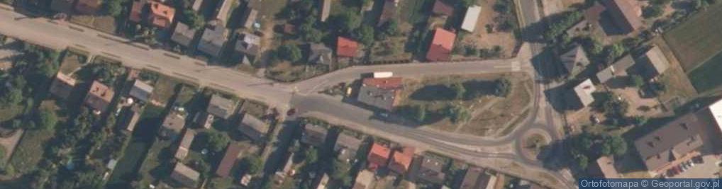 Zdjęcie satelitarne Paczkomat InPost BUDE01BAPP