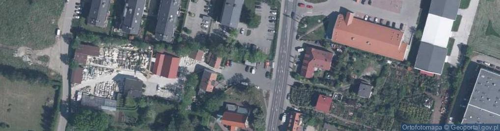 Zdjęcie satelitarne Paczkomat InPost BWR02M