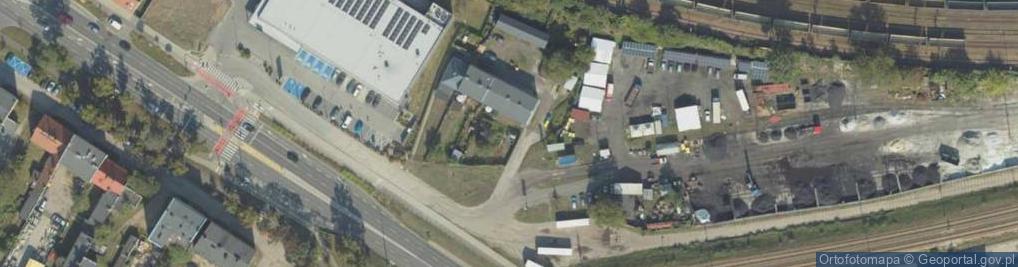 Zdjęcie satelitarne Paczkomat InPost BYD11M