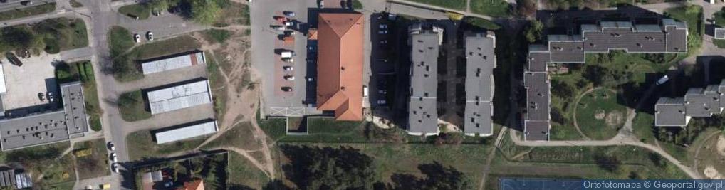 Zdjęcie satelitarne Paczkomat InPost BYD121M