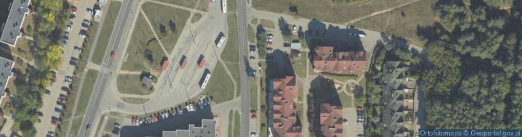 Zdjęcie satelitarne Paczkomat InPost BYD125M