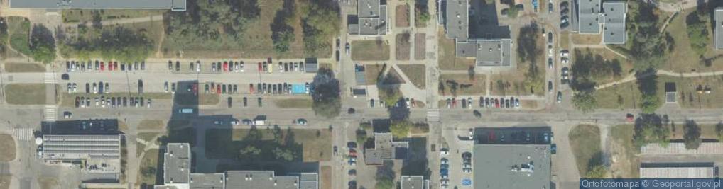 Zdjęcie satelitarne Paczkomat InPost BYD128M