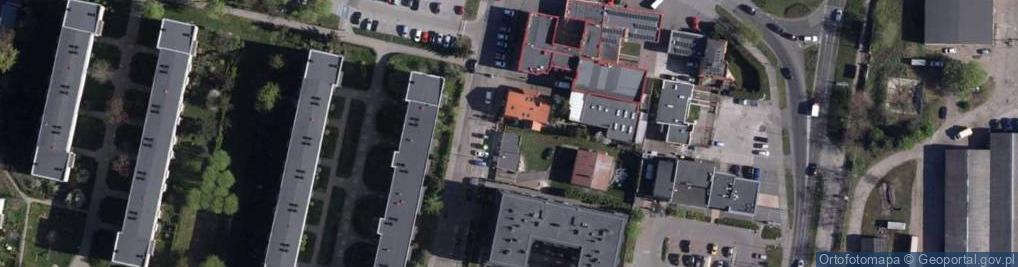 Zdjęcie satelitarne Paczkomat InPost BYD160M