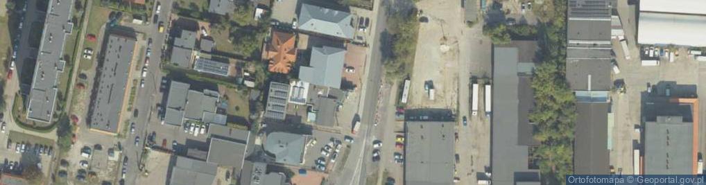 Zdjęcie satelitarne Paczkomat InPost BYD87M