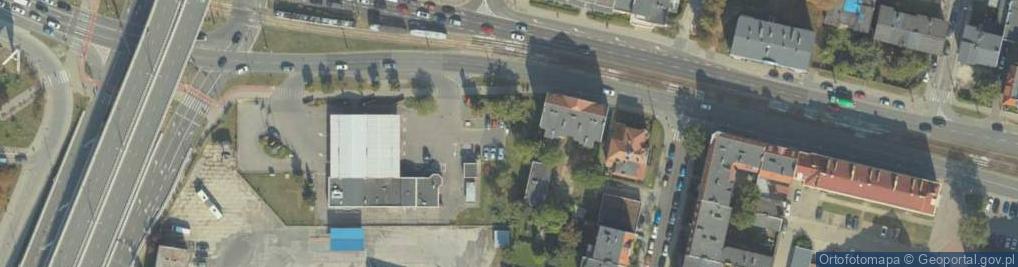Zdjęcie satelitarne Paczkomat InPost BYD93M