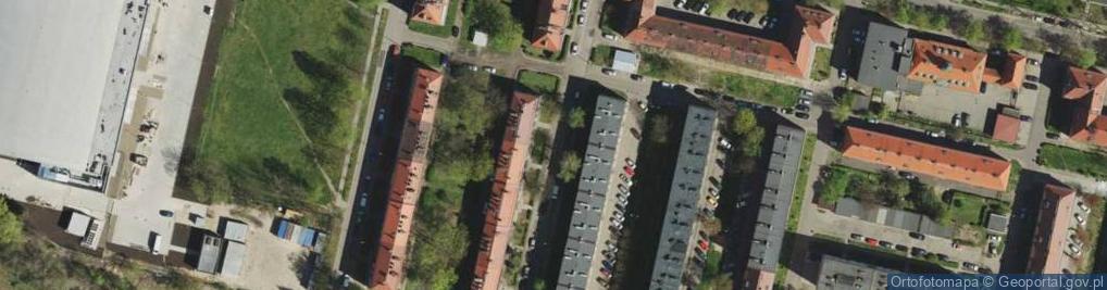 Zdjęcie satelitarne Paczkomat InPost BYT03BAPP