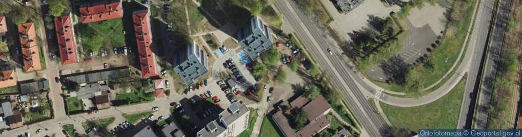 Zdjęcie satelitarne Paczkomat InPost BYT06APP
