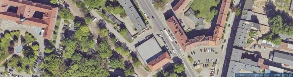 Zdjęcie satelitarne Paczkomat InPost BYT10A