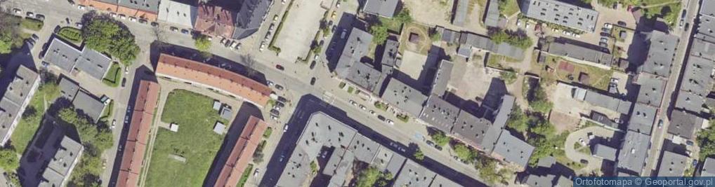 Zdjęcie satelitarne Paczkomat InPost BYT26M