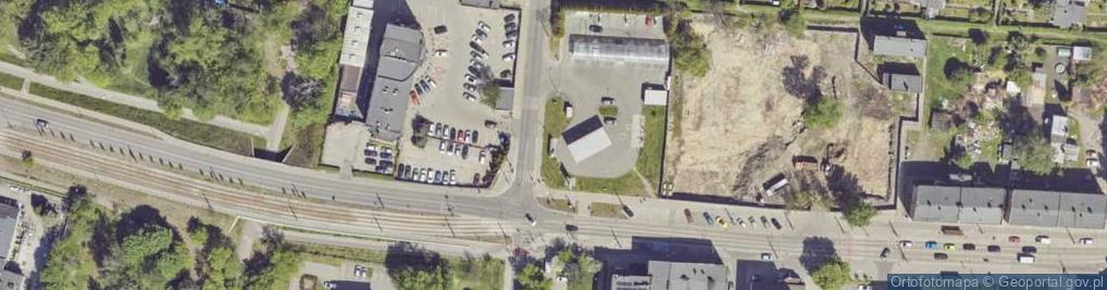 Zdjęcie satelitarne Paczkomat InPost CHO20M