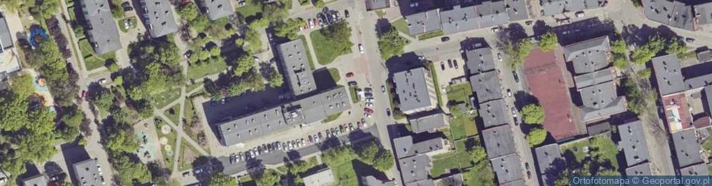 Zdjęcie satelitarne Paczkomat InPost CHO25M