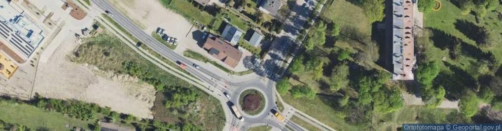 Zdjęcie satelitarne Paczkomat InPost CIE01M