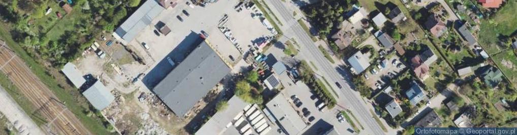 Zdjęcie satelitarne Paczkomat InPost CIE03N