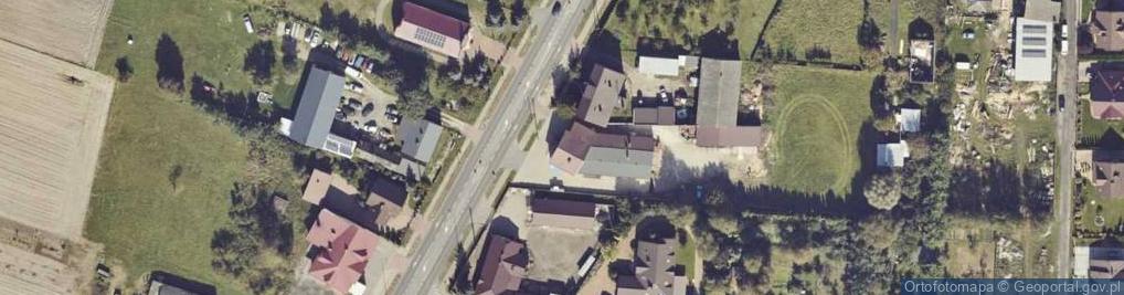 Zdjęcie satelitarne Paczkomat InPost CKL01M