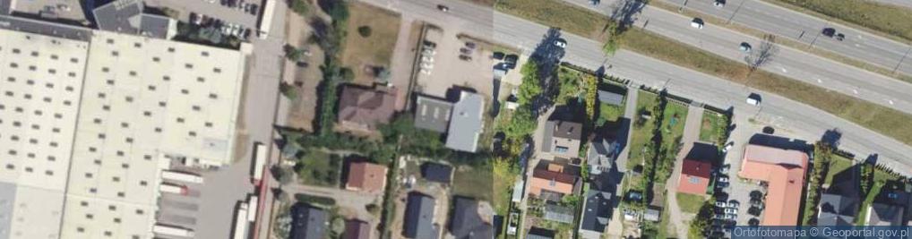 Zdjęcie satelitarne Paczkomat InPost CRS01N