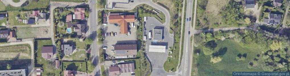 Zdjęcie satelitarne Paczkomat InPost CSZ01N