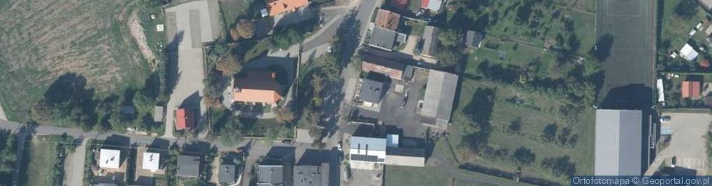 Zdjęcie satelitarne Paczkomat InPost CWK01M