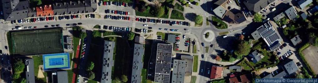 Zdjęcie satelitarne Paczkomat InPost CZD10M